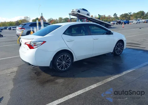 2014 Toyota Corolla S Plus z USA, uszkodzony, nr VIN 2T1BURHE0EC038052
